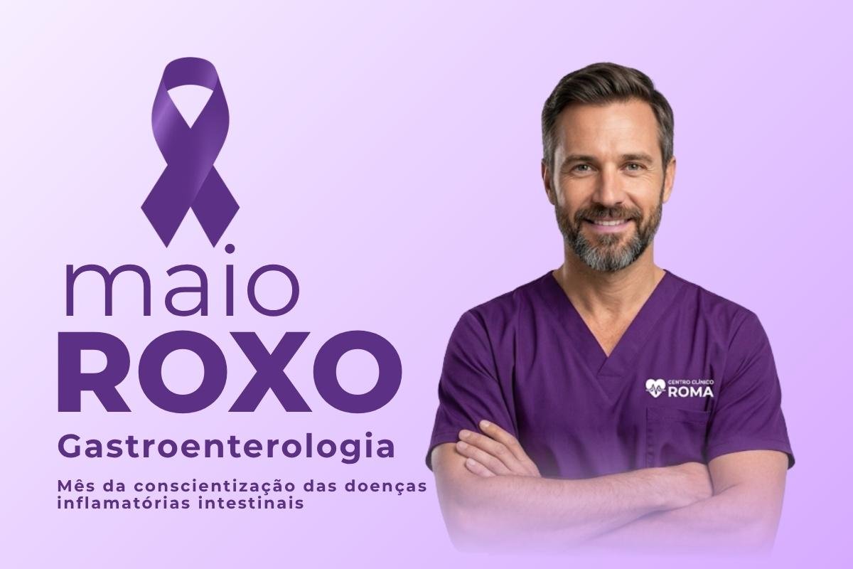 Maio Roxo no Centro Clínico Roma